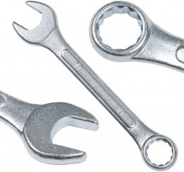 Stalwart SAE and metric combination wrench set7